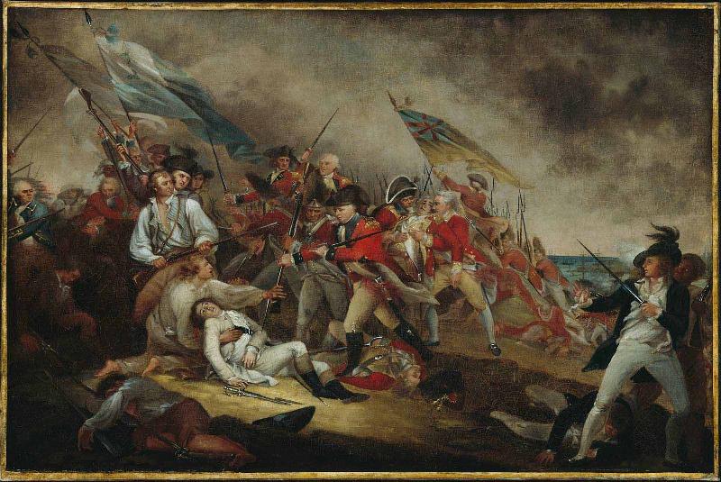 John Trumbull The Death of General Warren at the Battle of Bunker s Hill oil painting image